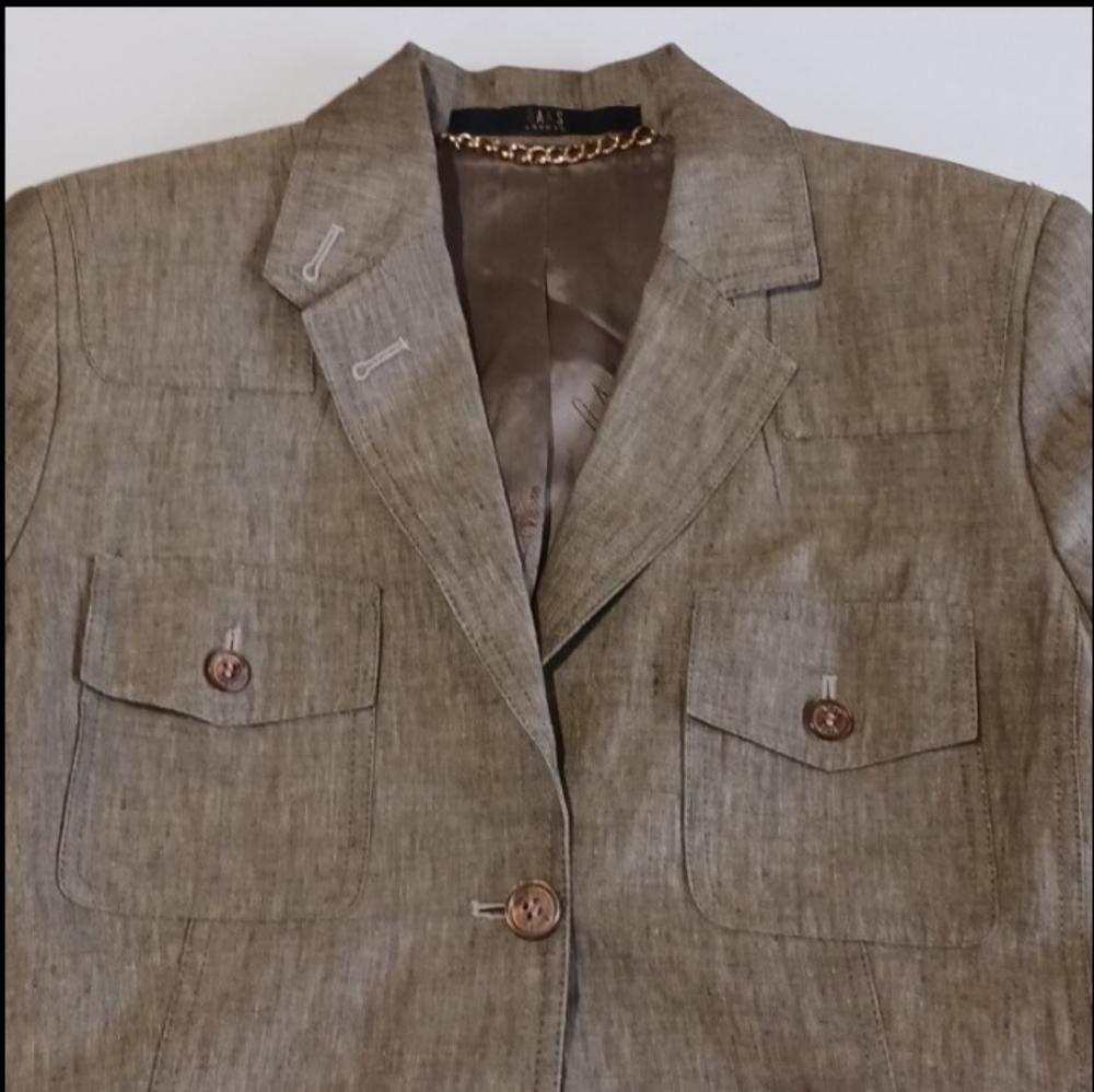 Vintage Daks London Linen Blazer - Picture 2 of 15
